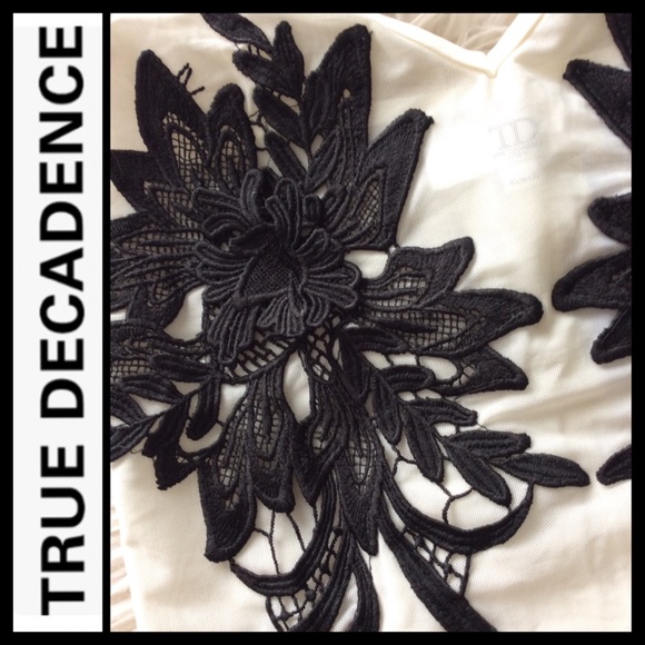 NWOT ASOS True Decadence Petite Sheer Bodysuit - Picture 7 of 9